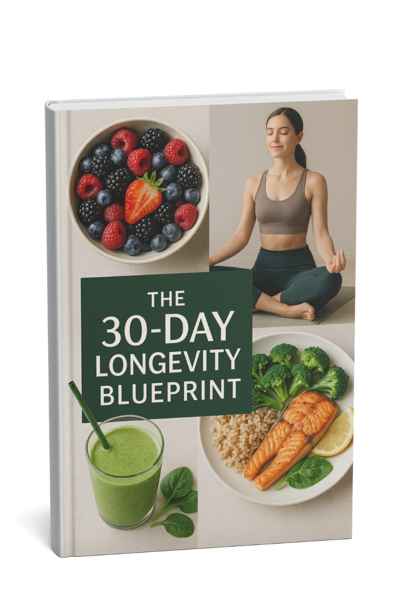 The 30-Day Longevity Blueprint: Transform Your Health, Extend Your Life